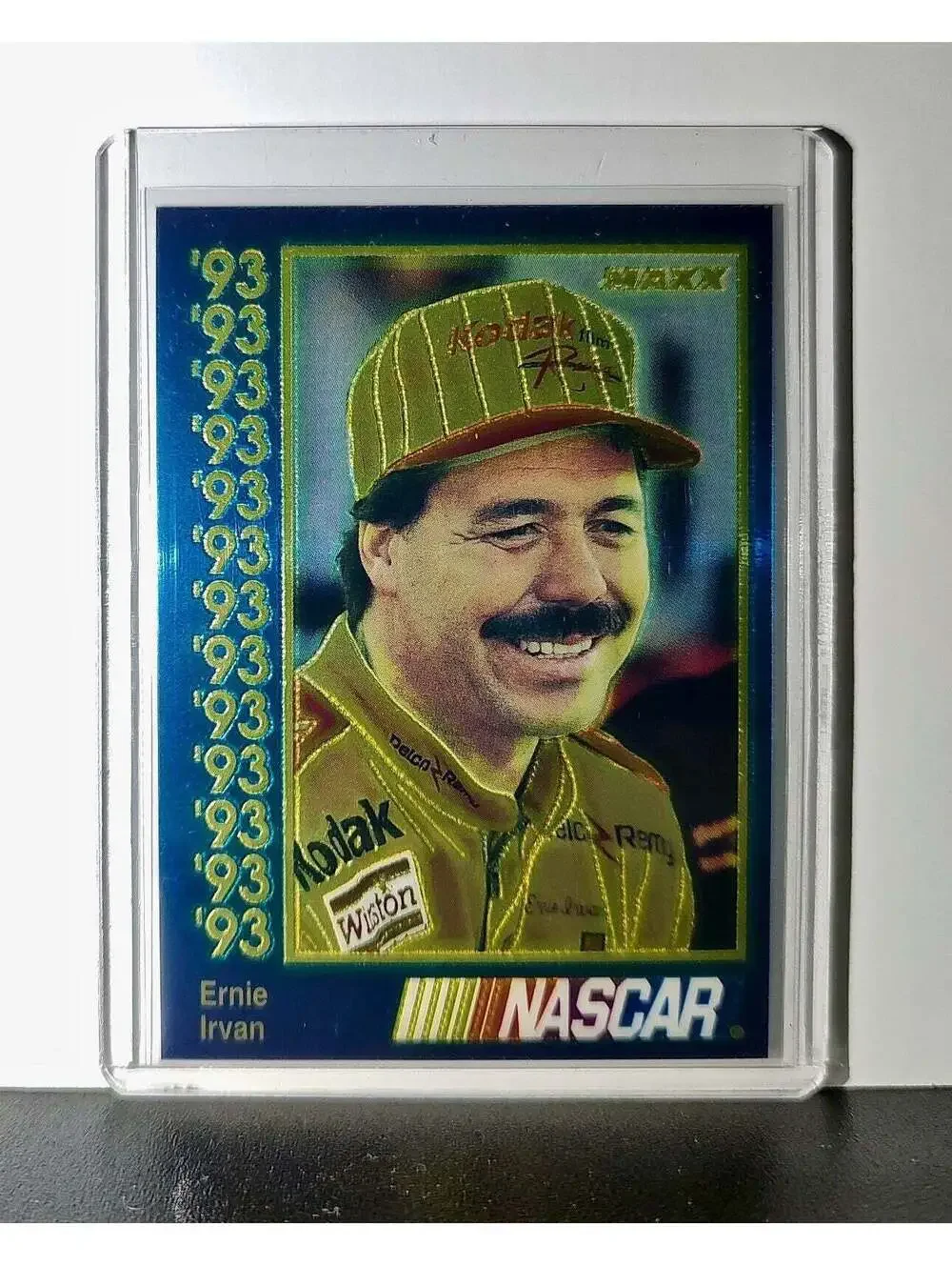 Ernie Irvan 1993 Maxx Premier Plus Racing #4 NASCAR Morgan-McClure Motorsports